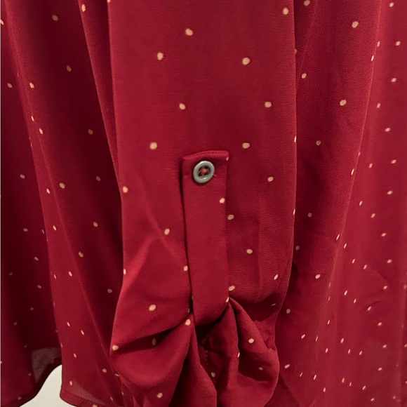 Lush Polka Dot Blouse - Picture 4 of 5